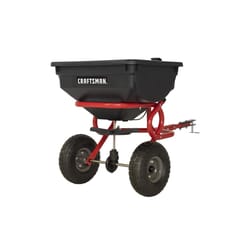 Craftsman Broadcast Tow Behind Seeder/Spreader For Fertilizer/Ice Melt/Seed 85 lb