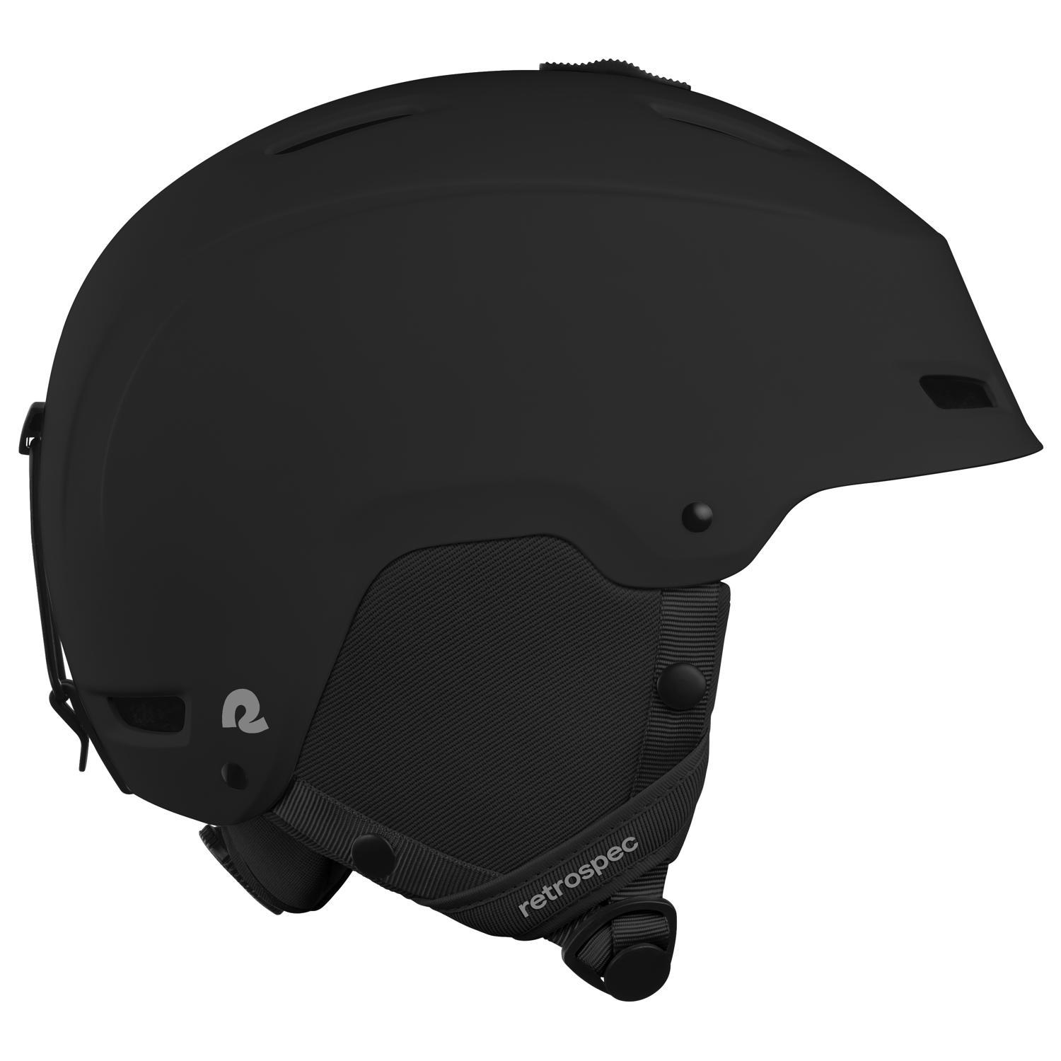 Retrospec Zephyr Matte Black Zephyr ABS/Polycarbonate Snowboard Helmet Adult Sizelt S Sansujyuku sansujyuku.com