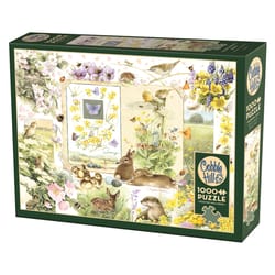 Cobble Hill Nature Journal Spring Jigsaw Puzzle Multicolored 1000 pc