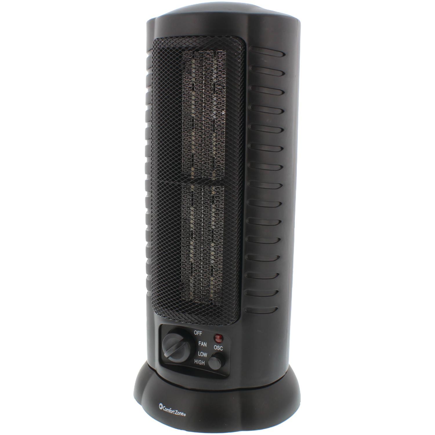 Comfort Zone 150 sq ft Oscillating Heater Sansujyuku sansujyuku.com