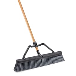 Yocada 18 Inch Push Broom Heavy-Duty Outdoor Commercial Broom Brush St –  YOCADA