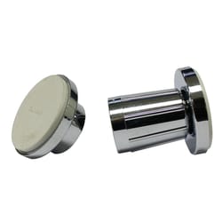 Plumb Pak Silver Steel Shower Rod Flange