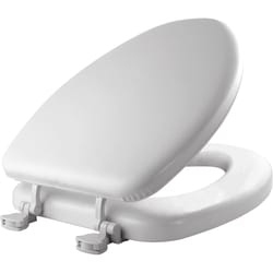 Mayfair by Bemis Eden Elongated White Soft Toilet Seat