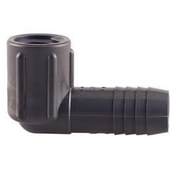 Boshart Industries 3/4 in. Insert in. X 1/2 in. D FPT Polypropylene 90 Degree Reducing Elbow