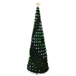 Holiday Bright Lights LED Pop Up 96 in. Yard Decor