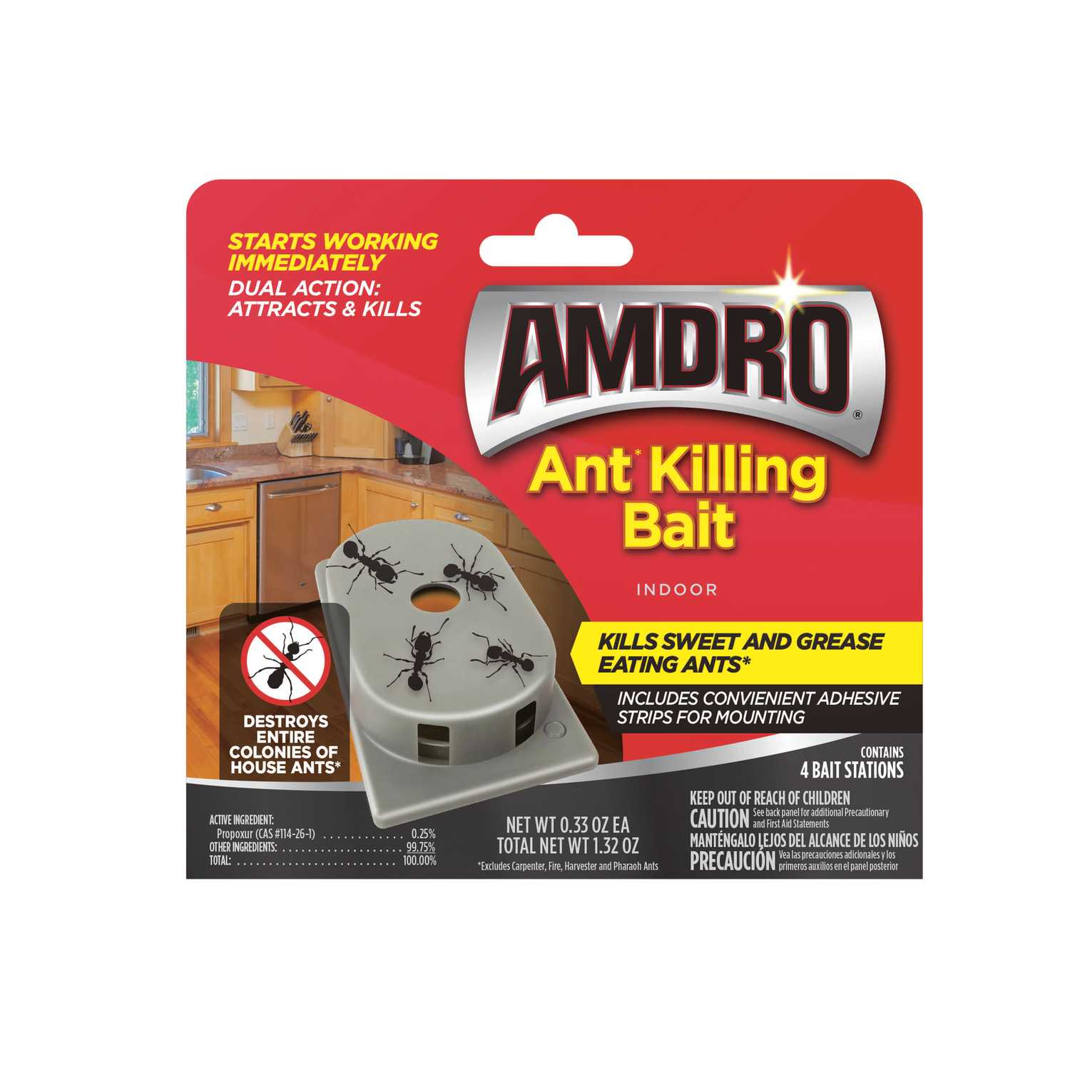 Amdro Bait Station Ant Killer 4 pk - Ace Hardware