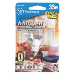 Westinghouse 35 W MR11 Floodlight Halogen Bulb 360 lm White 1 pk