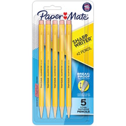 Paper Mate SharpWriter #2 0.7 mm Mechanical Pencil 5 pk