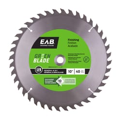 Exchange-A-Blade 10 in. D X 5/8 in. Carbide Finishing Saw Blade 40 teeth 1 pk