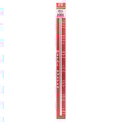 K&S 9/32 in. D X 36 ft. L Round Brass Tube 1 pk K&S 9/32 in. D X 36 ft. L Round Brass Tube 1 pk