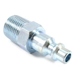 Forney Steel Air Plug 3/8 in. Male X 1/4 in. 1 pc