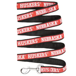 Pets First Team Colors Nebraska Huskers Nylon Dog Leash Small