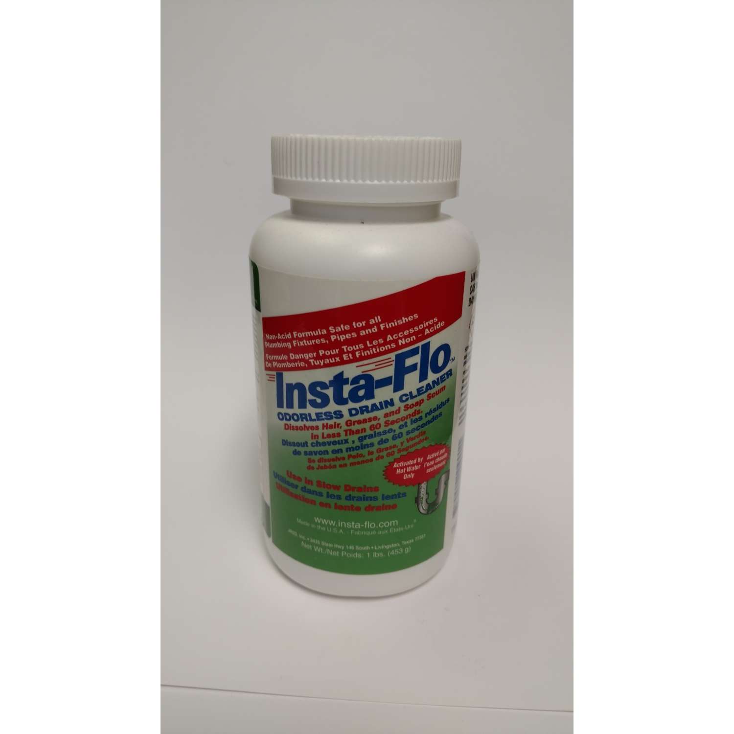 InstaFlo Crystals Drain Cleaner 1 lb Ace Hardware