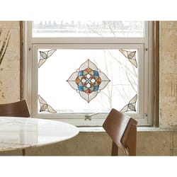 Artscape Multicolored Venice Amber Accent Indoor Window Film 12 in. W X 12 in. L