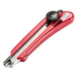 Hyde 3.2 in. Snap-Off Utility Knife Red