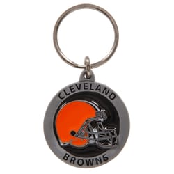 HILLMAN NFL Steel Orange Split Ring Keychain