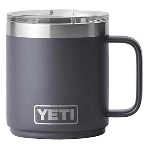 YETI Rambler 10 oz Charcoal BPA Free Mug with MagSlider Lid - Ace Hardware