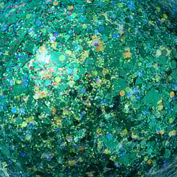 FolkArt Glitterific Glitter Evergreen Craft Paint Exterior and Interior 2 oz