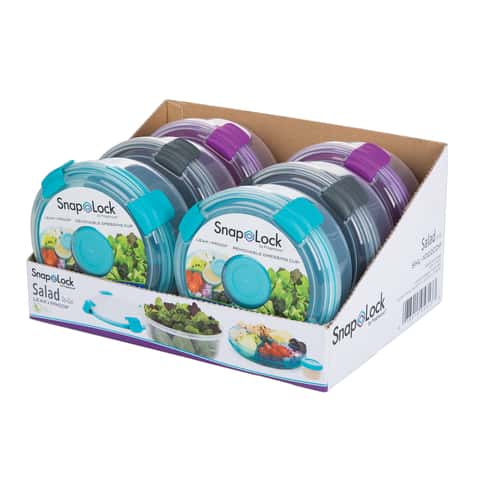 SnapLock Salad to-Go Container