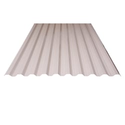 Tuftex UltraVinyl 26 in. W X 10 ft. L Polyethylene Roof Panel Tan