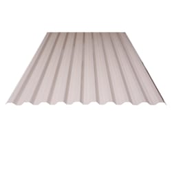Tuftex UltraVinyl 26 in. W X 10 ft. L Polyethylene Roof Panel Tan