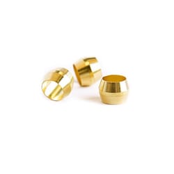 ATC 1/4 in. Compression X 1/4 in. D Compression Brass Sleeve