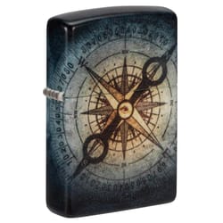 Zippo Black Compass Ghost Lighter 2 oz 1 pk