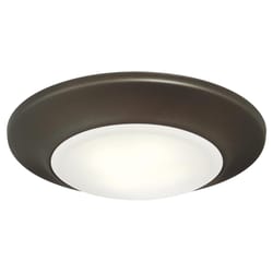 Westinghouse Oil-Rubbed Bronze Brown 3.875 in. W Steel LED Canless Recessed Downlight