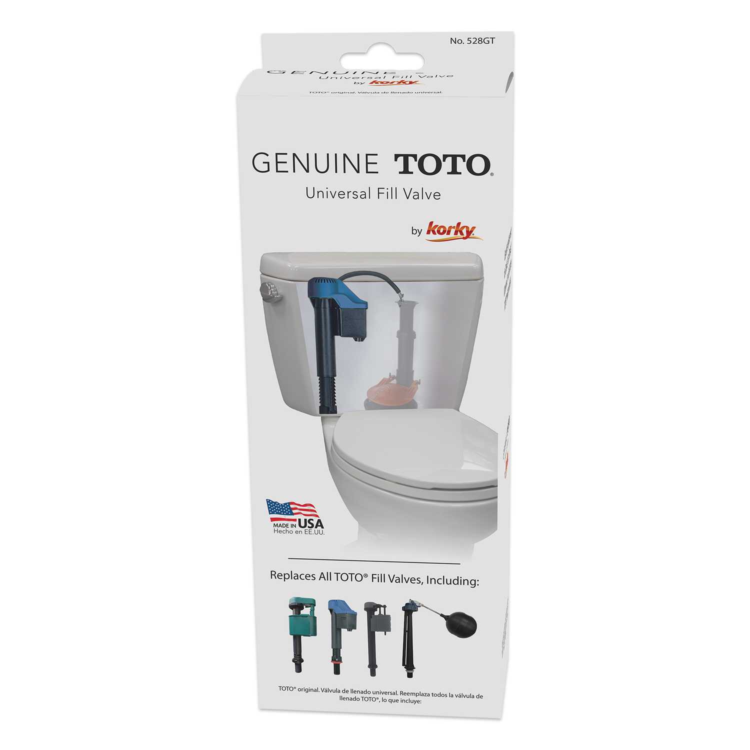 Korky Genuine TOTO Universal Toilet Fill Valve Ace Hardware