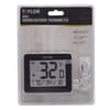 Taylor Wired Indoor/Outdoor THERMOMETER Probe Digital LCD Black Plastic 1710 NEW 