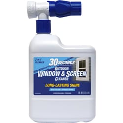 30 SECONDS No Scent Window Cleaner 64 fl. oz. Liquid