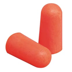 3M 32 dB Soft Foam Earplugs Orange 80 pair