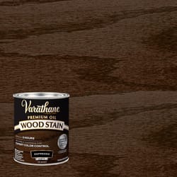 Varathane Semi-Transparent Espresso Oil-Based Urethane Modified Alkyd Wood Stain 1 qt