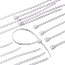 Gardner Bender 4 in. L White Cable Tie 100 pk