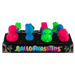 Incredible Novelties Squishy Balloonasaur Assorted 12 pc