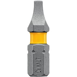 DeWalt Max Fit Square #1 X 1 in. L Insert Bit S2 Tool Steel 2 pc