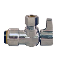 Apollo Tectite 1/2 in. PTC in to X 3/8 in. Compression Brass Angle Stop Valve