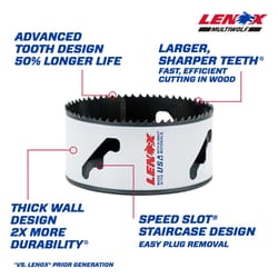 Lenox Speed Slot 4-1/2 in. Bi-Metal Hole Saw 1 pk