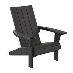 Keter Black Resin Frame Adirondack Chair