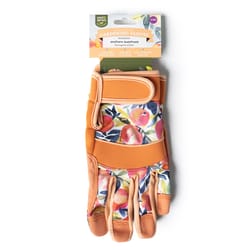 Seed and Sprout L/XL Neoprene Southern Sweetness Orange Gardening Gloves