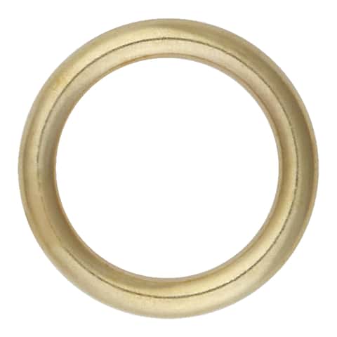 Campbell Polished Solid Bronze Solid Ring 150 lb 2 in. L Campbell Polished Solid Bronze Solid Ring 150 lb 2 in. L