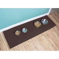 Ritz 60 in. W X 20 in. L Brown Floor Mat