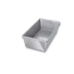 USA Pan 5 in. W X 9 in. L Loaf Pan Silver 1 pk