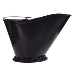 Imperial Black Powder Coated Steel Coal Hod