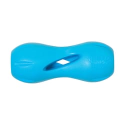 West Paw Zogoflex Blue Qwizl Plastic Dog Treat Toy/Dispenser Large in. 1 pk