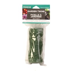 Panacea 0.08 in. W Green Fabric Garden Twine