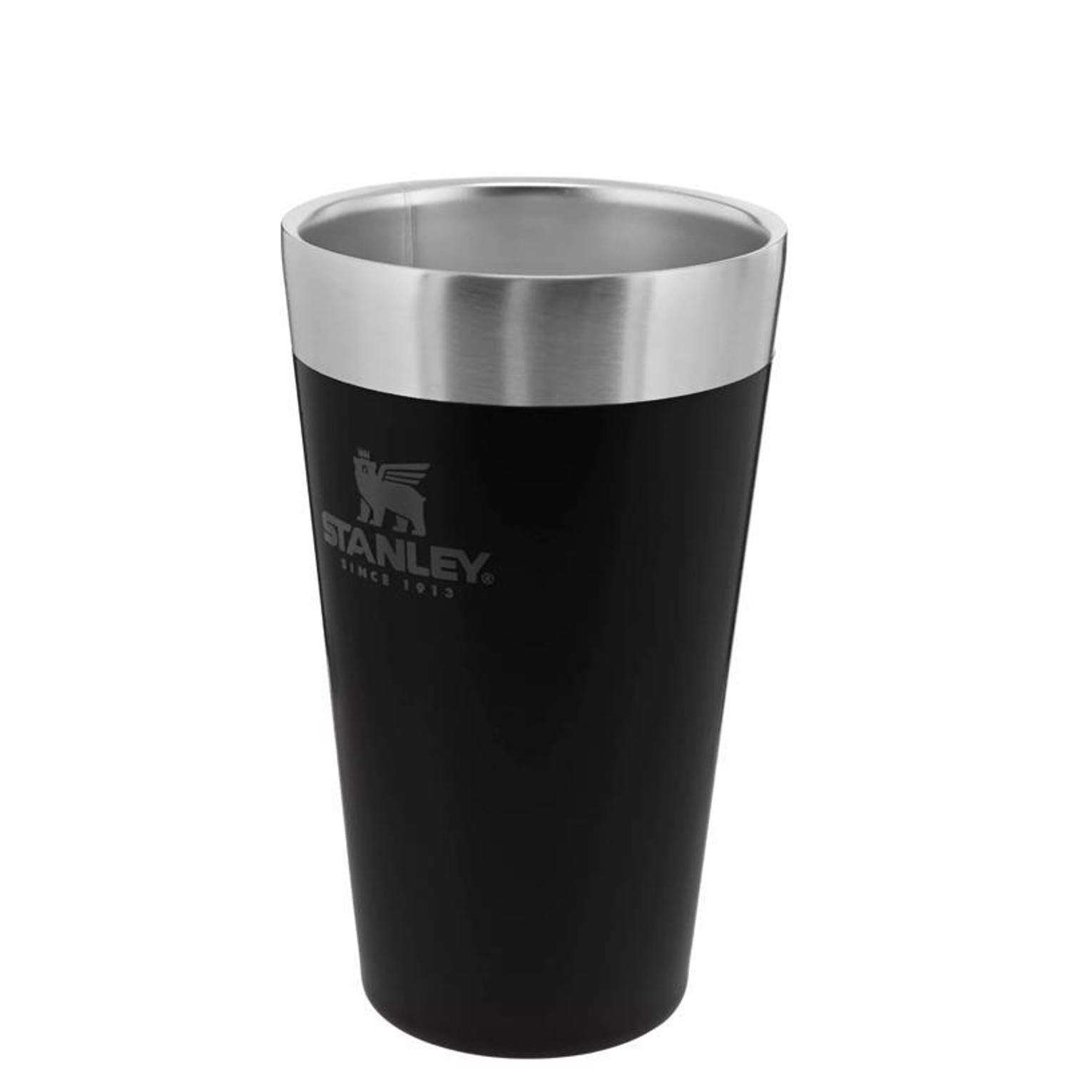 Stanley Adventure 16 oz Matte Black BPA Free Stackable Pint Mfr#  10-11882-002 - Ace Hardware