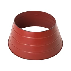 Glitzhome Red Tree Collar 9 in.