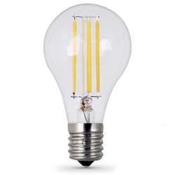 Feit A15 E17 (Intermediate) Filament LED Bulb Daylight 75 Watt Equivalence 2 pk