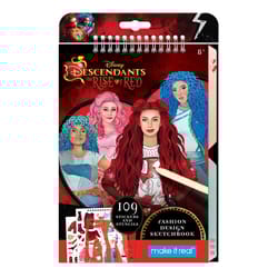 Make It Real Disney Descendants The Rise of Red Queen of Charms Fashion Sketchbook Multicolored 109